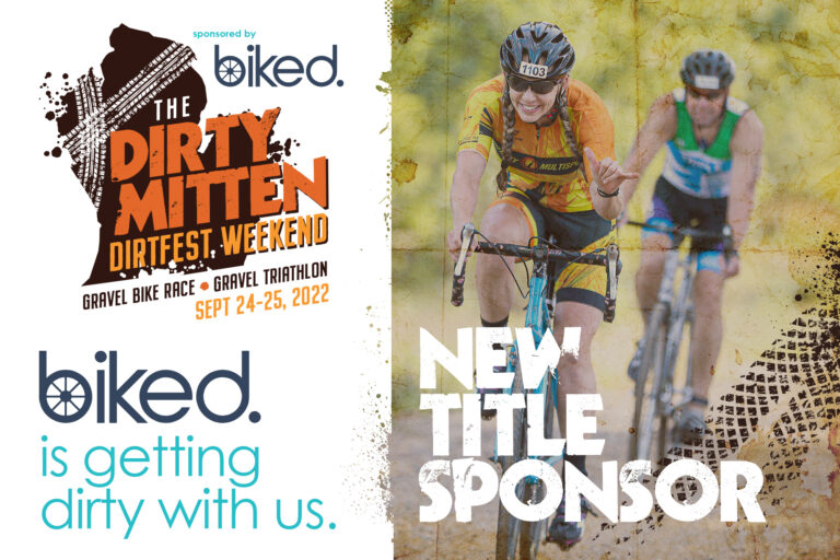 Cyclist at a Boundless Race & Ride event in Michigan