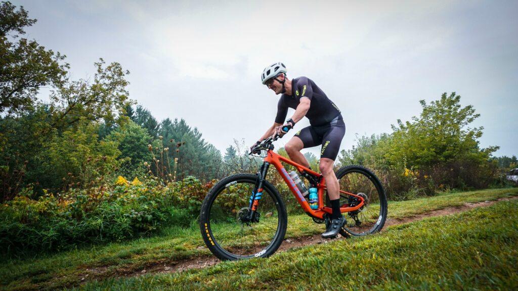 Luton Park Time Trial mountain bike race in Rockford, Michigan