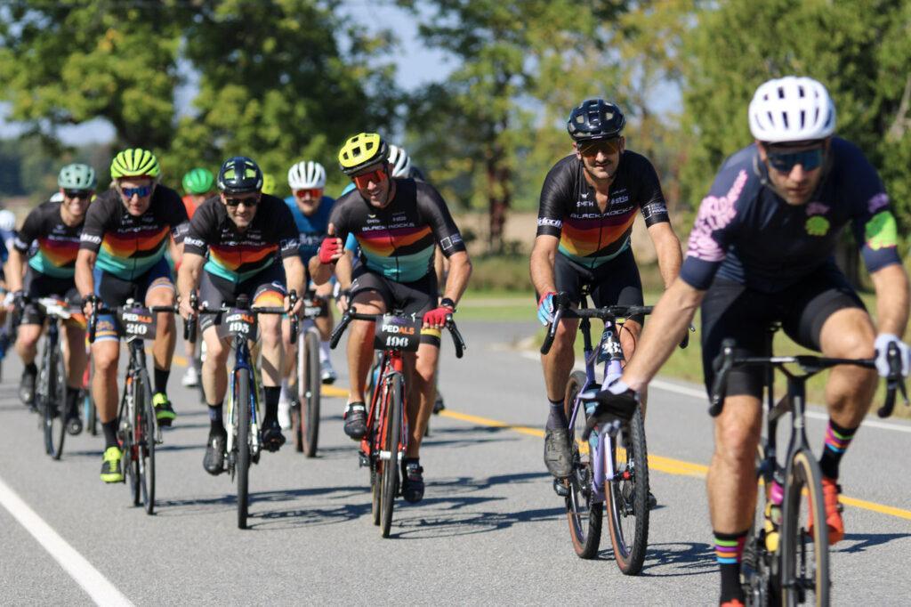 Boundless Race & Ride Company cycling event participant