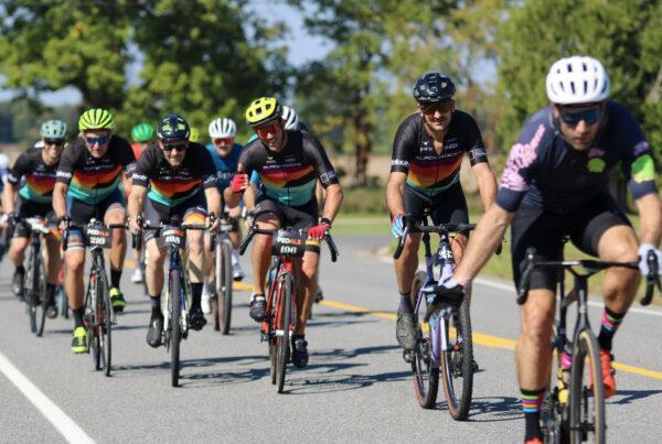 Boundless Race & Ride Company cycling event participant